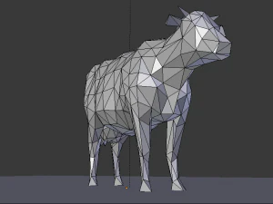 vaca Modelo 3D