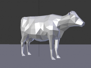 cow Modello 3D