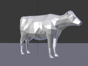 vaca Modelo 3D