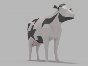 cow Modello 3D