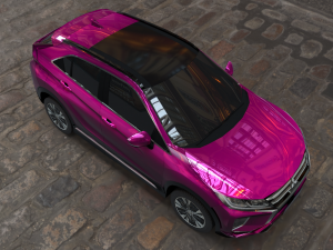 exterior mitsubishi eclipse cross several colors 3D Model