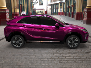 exterior mitsubishi eclipse cross several colors 3D Model