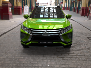 exterior mitsubishi eclipse cross several colors 3D Model