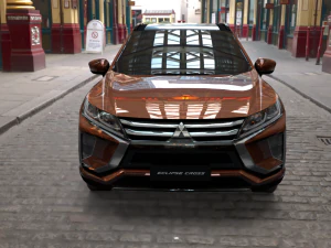 exterior mitsubishi eclipse cross several colors 3D Model