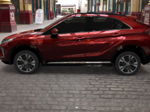 exterior mitsubishi eclipse cross several colors 3D Model