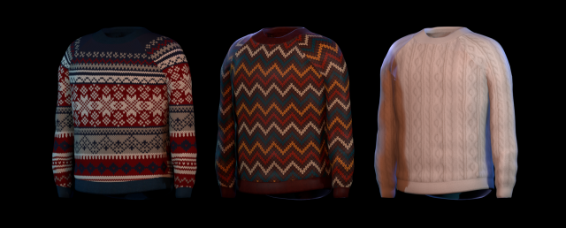 sweater 3d