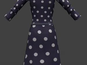 dress with shoes 3D Model
