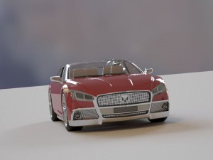 gaz volga 2020 concept 3D Model