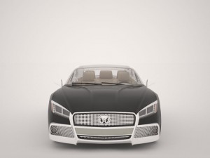 gaz volga 2020 concept 3D Model
