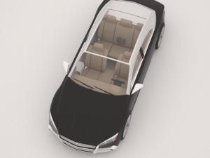 gaz volga 2020 concept 3D Model