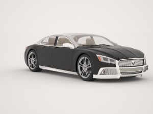 gaz volga 2020 concept 3D Model