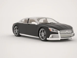 gaz volga 2020 concept 3D Model