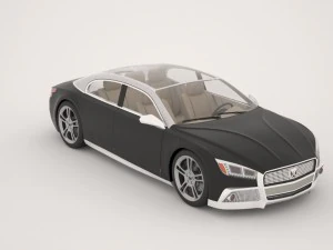 gaz volga 2020 concept 3D Model