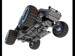 buggy interceptor 3D Model
