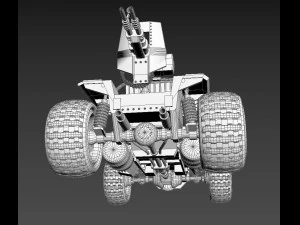 buggy interceptor 3D Model