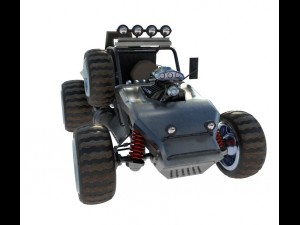 buggy interceptor 3D Model