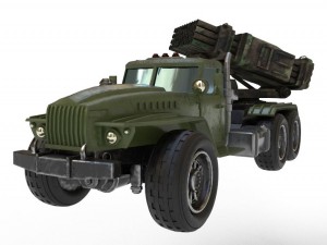 rocket system ural bm21 grad 3D 모델