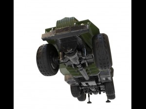 rocket system ural bm21 grad 3D Model