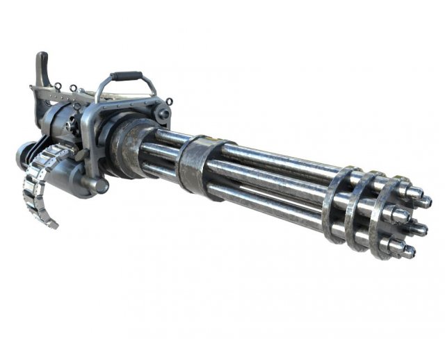 m134 mini 3D Model .c4d .max .obj .3ds .fbx .stl .blend 