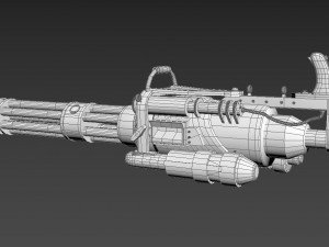 m134 mini 3D Model