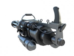 m134 mini 3D Model