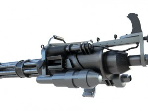 m134 mini 3D Model