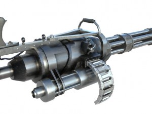 m134 mini 3D Model