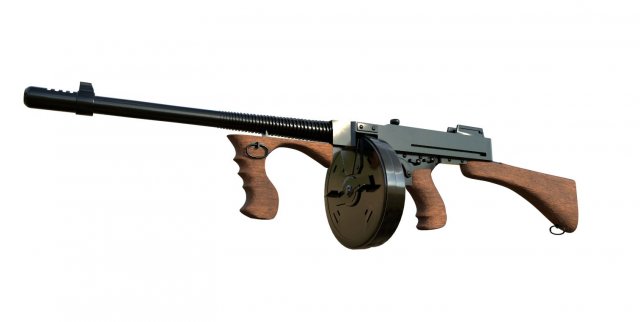 thompson 1928 3D Model .c4d .max .obj .3ds .fbx .stl .blend 
