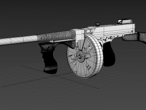 thompson 1928 3D Model