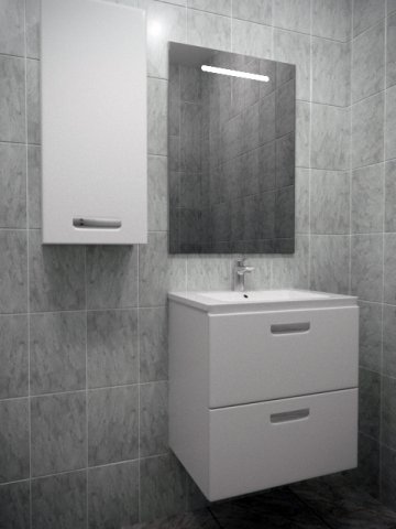 bathroom set 3D Model .c4d .max .obj .3ds .fbx .stl .blend 