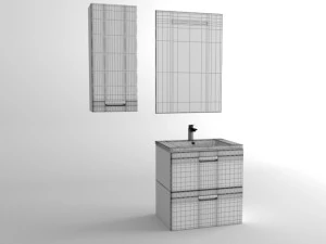 bathroom set 3D Model