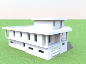bulding 3D Model