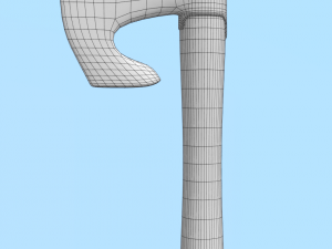 medieval axe 1 3D Model