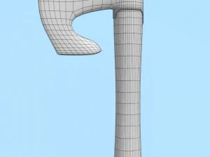 medieval axe 1 3D Model