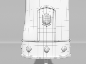 fantasy sable 1 3D 模型