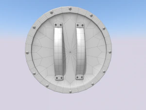 medieval shield 3D Model