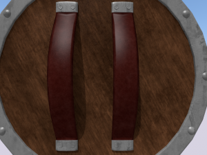 medieval shield 3D मॉडल