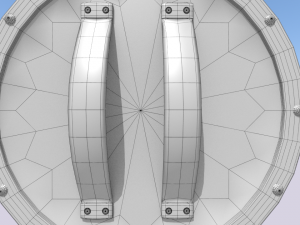 medieval shield 3D मॉडल