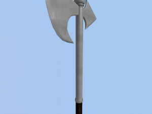 medieval axe 2 3D 모델