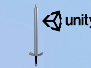 中世の剣 1 3Dモデル