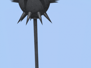 medieval mace 1 3D 모델