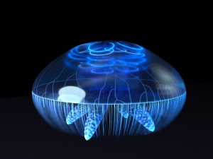 jellyfish - ue4 octane support Modelo 3D