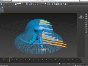 jellyfish - ue4 octane support 3D-Modell