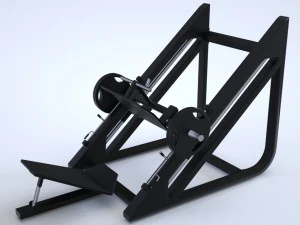 gym equipment collection 47 pieces 3D Model