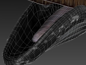 humpback whale with octane support 3D-Modell