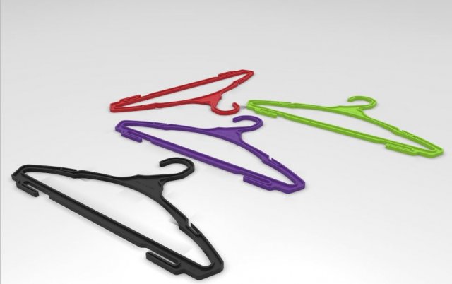 cloth hanger Modèle 3D .c4d .max .obj .3ds .fbx .stl .blend 