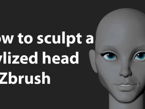 How to sculpt a stylized Mouth in zbrush 3D Tutorials