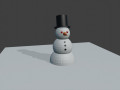 Snowman 3D Model