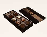 chocolate box 3D Model .c4d .max .obj .3ds .fbx .stl .blend