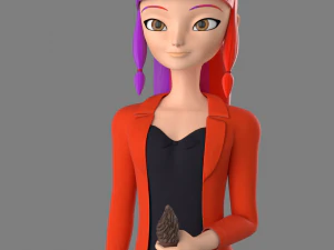 lila 3d 3D Model